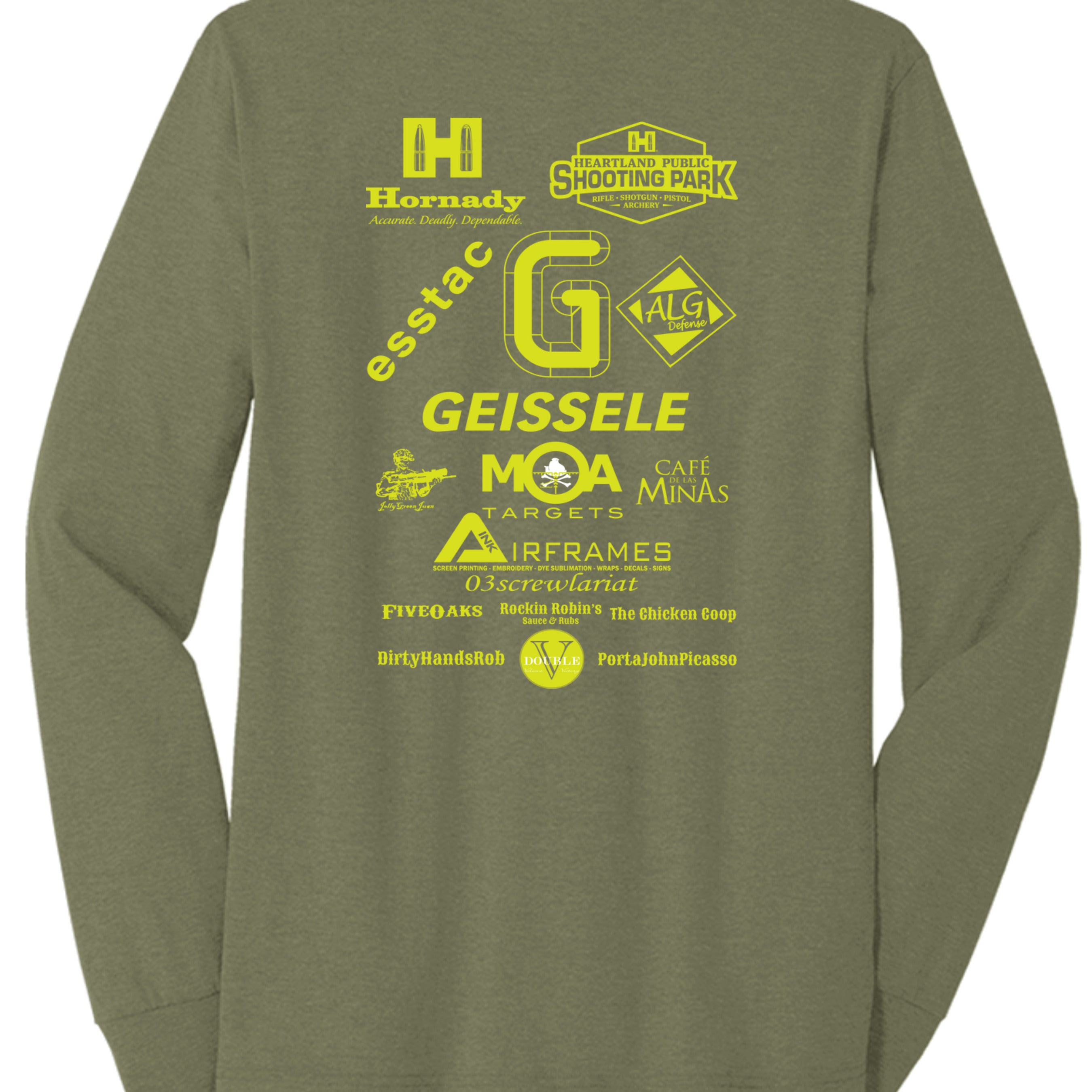 Military Green Frost - DM132 - BACK