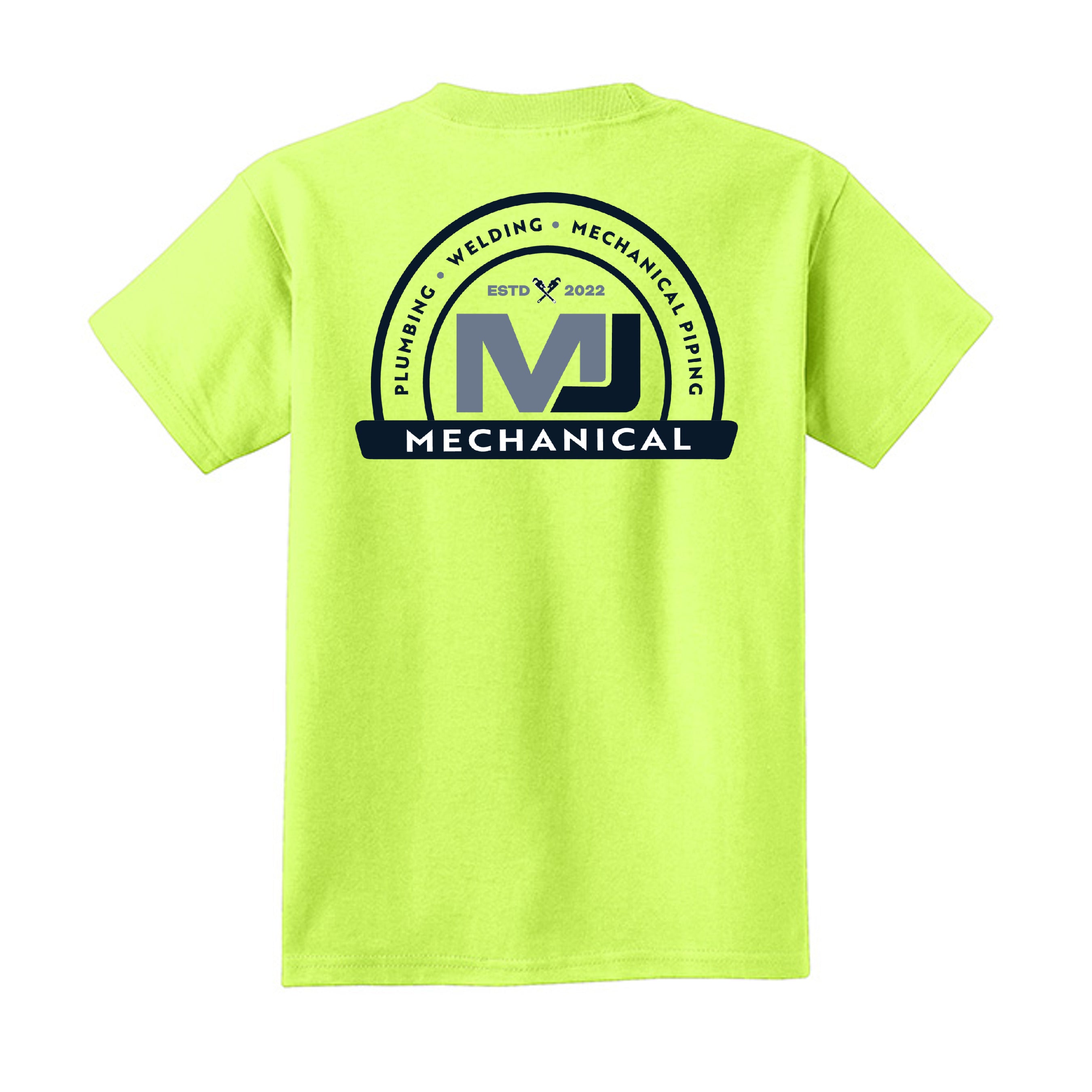 Neon Yellow - PC54Y - BACK