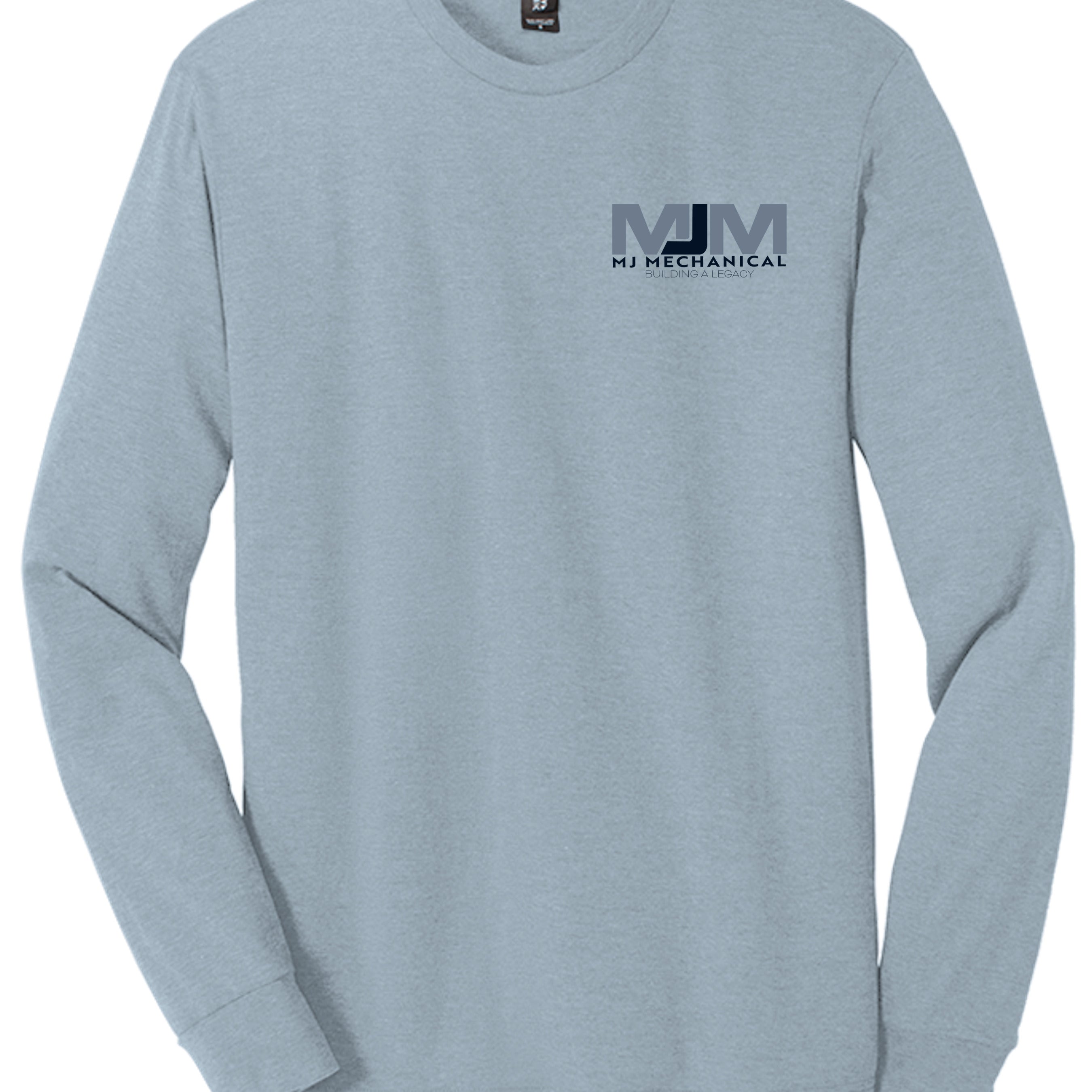 Flint Blue Heather - DM132 - FRONT